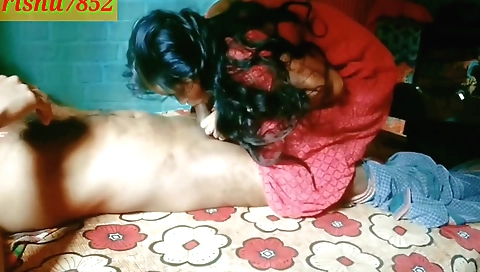 Horny stepdad and step-sister having fun with webcam