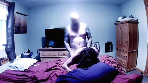 Hot brunette milf fucked by a neighbor in amateur clip