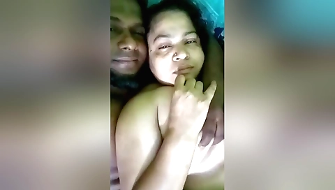 Hot brunette amateur with big boobs and a juicy pussy