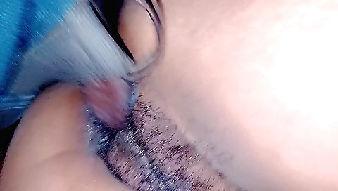 Indian babe left in a warm bed and her pussy is really hot