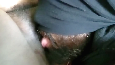 Indian housemaid spreads her pussy to lick her boss