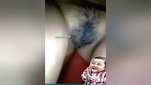 Sexy blonde amateur shows her hairy pussy on webcam