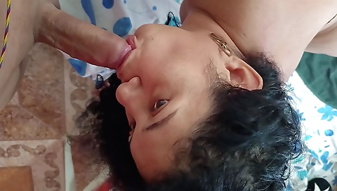 Indian milf and her lover make love in this amateur porn