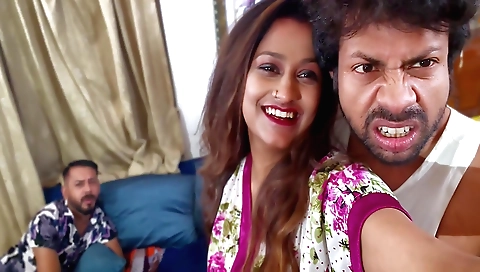 Indian big boobed video shows 2 ladies double penetrated