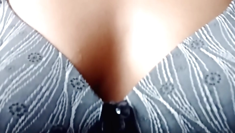 Girl enjoys her favorite songs and has a great time