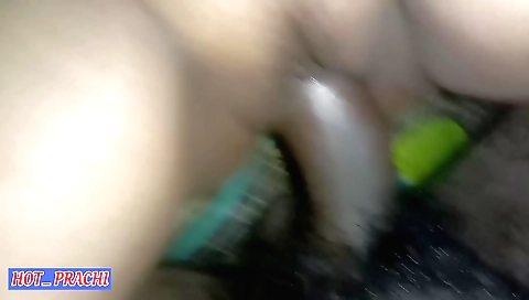 Indian amateur brunette getting fucked in the river