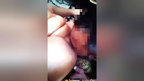 Indian chick eats her own pussy in this hd porn video
