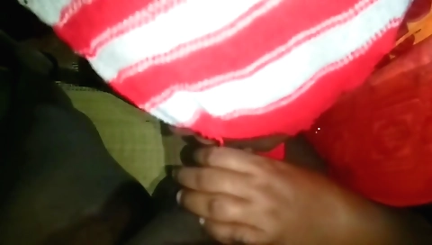 Indian village couple with great boobs and ass in a hot night