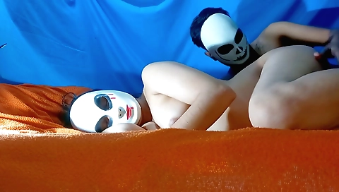 Sexy Indian amateur chick 18+ making a hardcore video