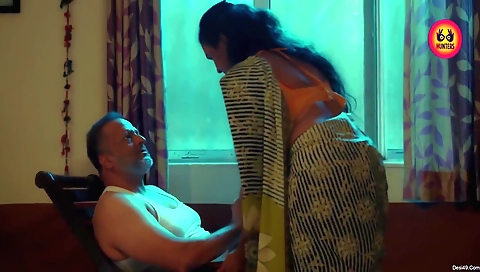 Brunette milf with a round ass gets her body really hot today