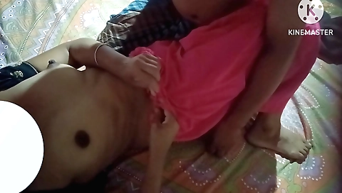 Indian girl shows us how to enjoy some fucking with her pussy