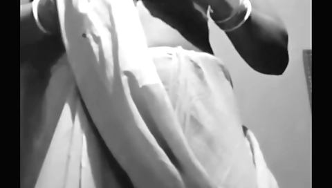 Indian amateur female solo video of her stretching on the couch