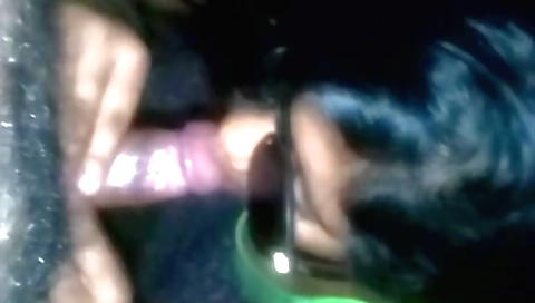 Indian teen with a big ass and big tits sucks a big cock