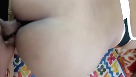 Amateur indian brunette stepbrother and his friend enjoy fucking