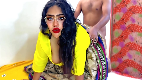 I fuck a horny amateur chatty girl in doggy and cowgirl position