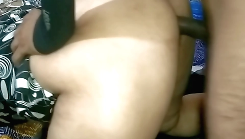 Indian bhabhi has big ass and a hairy pussy in amateur video