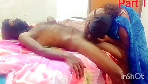 Indian teen fucking with her stepson in sexy shorts