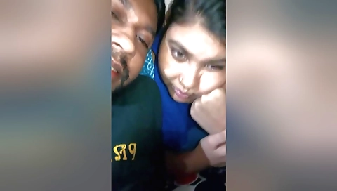 Indian brunette video with husband wife in bedroom