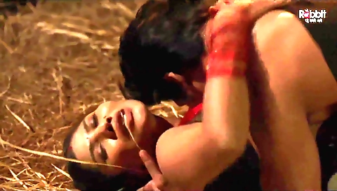 Long hair brunette with a nice body is in the sex scene