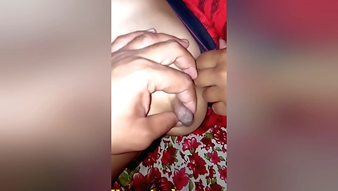 Wife with big tits has huge dick in her ass in POV