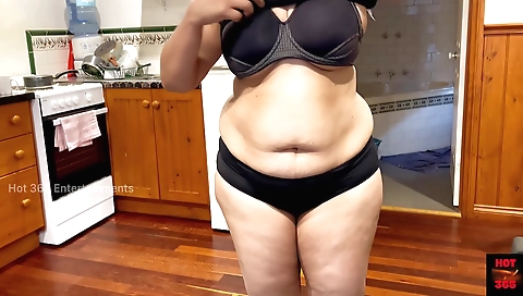 Busty brunette girl is masturbating on the web camera