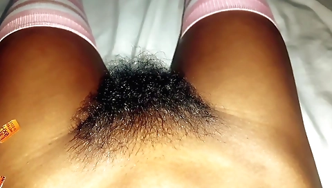 Indian teen masturbating in the dark and playing with her pussy