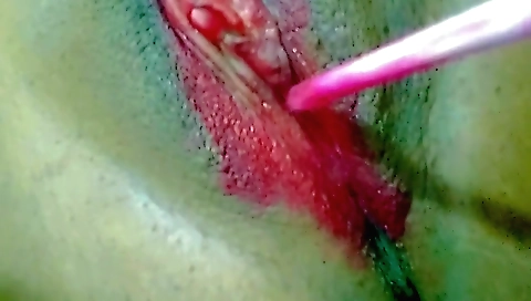 Slutty hot brunette sex in hot naked homemade video