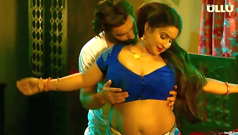 Brunette milf gets fucked by a guy in a sexy outfit