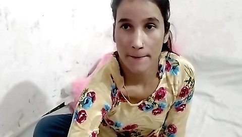 Indian stepbrother is playing with her bigger cock