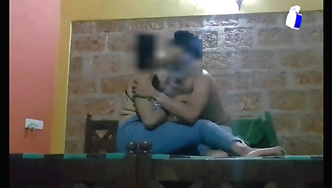 Indian woman gives a great ride to her handsome husband