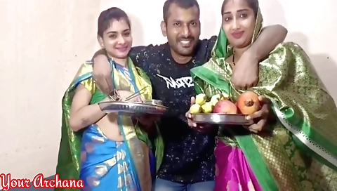 Hairy indian babe enjoys hot fucking in a very hot way