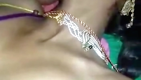 Indian amateur brunette has her pussy fucked outdoors