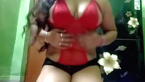 Indian bhabhi shows off her body in the most seductive way