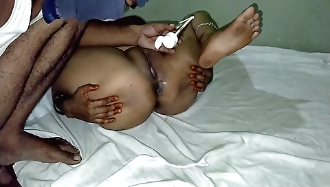 Indian milf anal fucked in the bedroom with a big cock