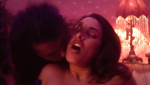 Horny indian slut is getting penetrated from behind