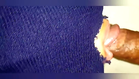 Busty Indian mini-diva sucking boss' cock and facial