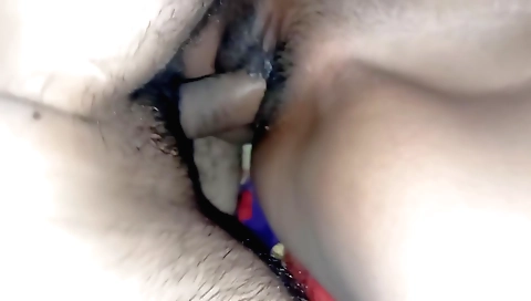 Hairy indian girl with a hairy pussy in a very nice homemade vid