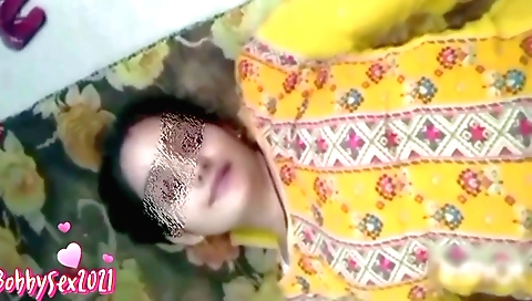 Hairy brunette Indian gets her pussy penetrated by a student