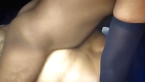 Amateur brunette babe gives a great hard anal fuck