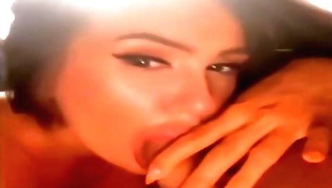 Stepmom with large tits sucks my dick in homemade porn