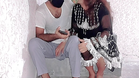 Indian girl is getting her ears pierced and her pussy filled