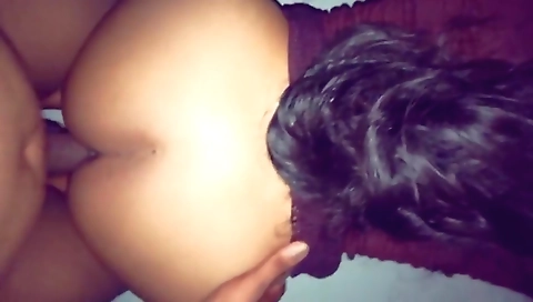 Indian teen with a big ass is getting her pussy rammed