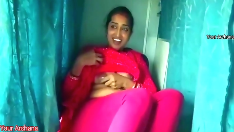 Handjob with horny indian chick in amateur porn video 1