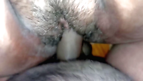 Indian girl gets her hairy pussy fucked and rubbed