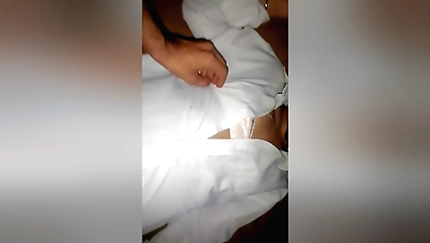 Indian teen steps in a shower and gives a blow job