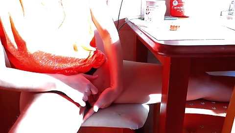 Sola Zola - Beauty Decided To Masturbate At Dawn Over A Cup Of Coffee