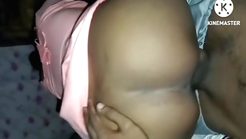 Amateur babe with big tits gets fucked by her husband's stepbrother