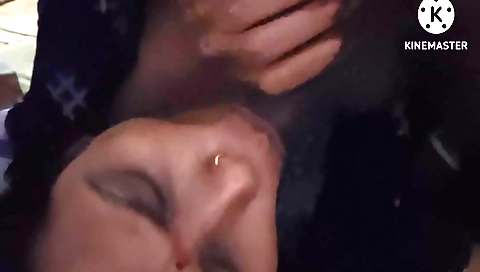 Indian girl makes her stepbrother's dick hard with her big tits