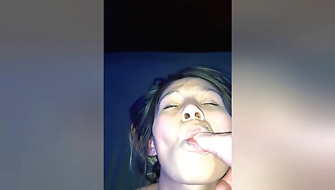 A blonde and brunette sex scene in homemade porn movie