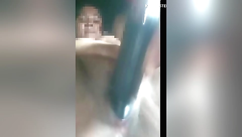 Indian babe plays with her own sex toy in her room